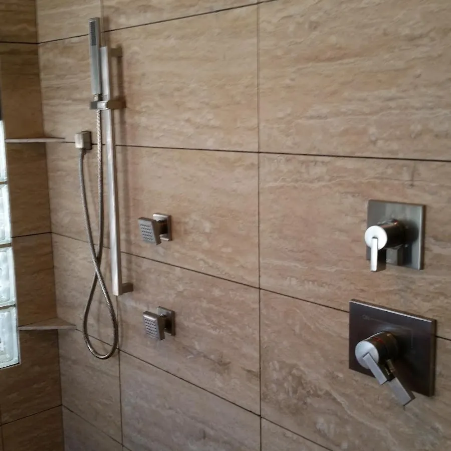 Shower fixture installation for Frozen Pipe Repair in Needham